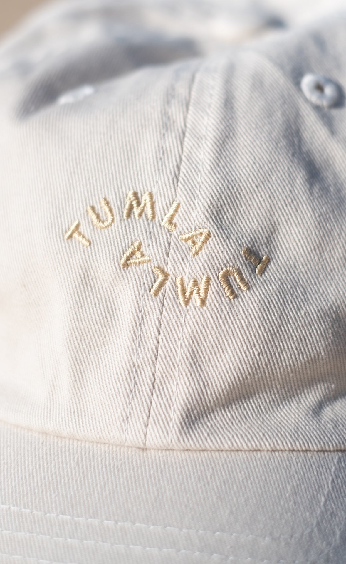 Organic Tumla Cap | Beige/Beige